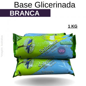 BASE DE GLICERINA BRANCA NOSSA TERRA 1KG