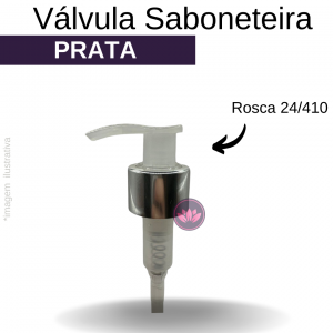 VALVULA B/24/410 SAB. PRATA LUXO