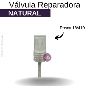 VALVULA REP. PONTAS B/18 TRANSPARENTE