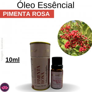 ÓLEO ESSENCIAL DE PIMENTA ROSA 10 ML AROMALIFE
