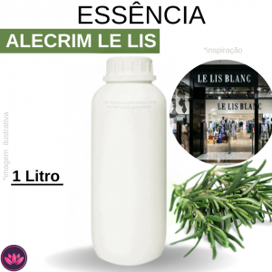 ESSÊNCIA ALECRIM LE LIS 1 LITRO
