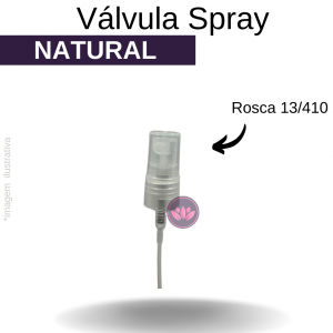 VALVULA B/13 SPRAY NATURAL