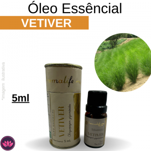ÓLEO ESSENCIAL DE VETIVER 5 ML AROMALIFE