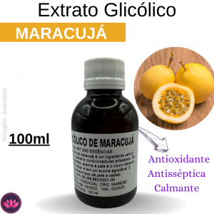 EXTRATO GLICÓLICO MARACUJA 100ML