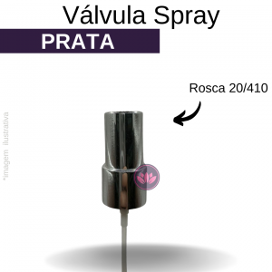 VALVULA B/20/415 SPRAY PRATA
