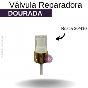 VALVULA REP. PONTAS B/20/410 DOURADA/BRANCO