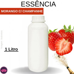 ESSÊNCIA MORANGO C/ CHAMPAGNE 1 LITRO