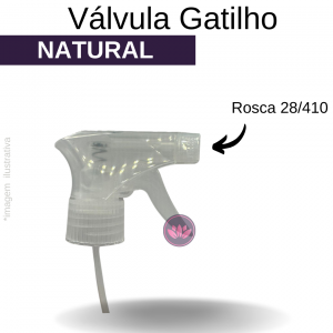VALVULA GATILHO 28/410 NATURAL