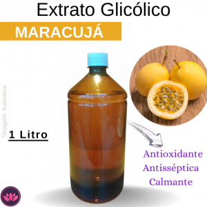 EXTRATO GLICÓLICO DE MARACUJA 1L