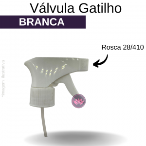 VALVULA GATILHO 28/410 BRANCA