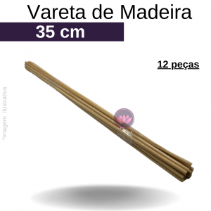 VARETAS 35 CM P/ AROMATIZADOR 12 PÇS
