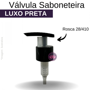 VALVULA B/28/410 SAB. PRETA LARGA