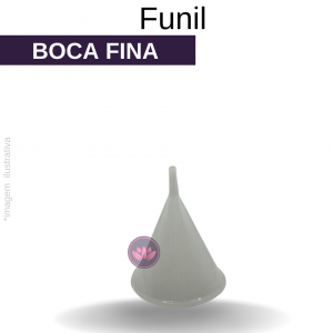 FUNIL PLASTICO BOCA FINA