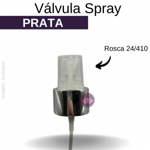 VALVULA B/24/410 SPRAY PRATA