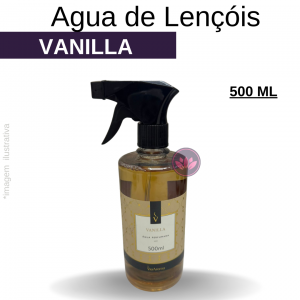 AGUA DE LENÇÓIS VANILLA 500 ML VIA AROMA