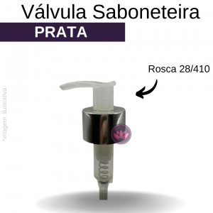 VALVULA B/28/410 SAB. PRATA BRILHO