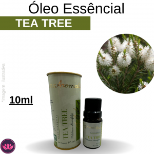 ÓLEO ESSENCIAL DE TEA TREE / MELALEUCA ORGANICO 10 ML AROMALIFE
