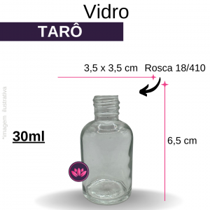VIDRO TARO 30 ML B/18