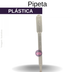 PIPETA PLÁSTICA 3 ML UNIDADE