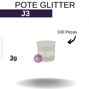 POTE GLITER J3 GRS (CENTO)