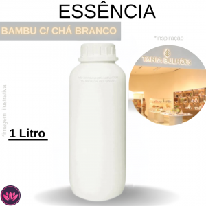 ESSÊNCIA BAMBU C/ CHA BRANCO 1 LITRO