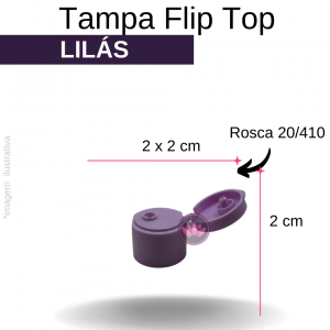 TAMPA FLIP TOP B/20/410 LILAS