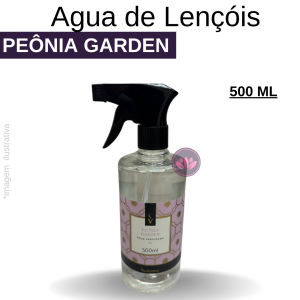 AGUA DE LENÇÓIS PEONIA GARDEN 500 ML VIA AROMA