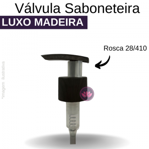 VALVULA B/28 SAB. MADEIRA ESCURA