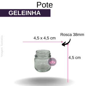 POTE VIDRO ROSCA 40 ML R.38