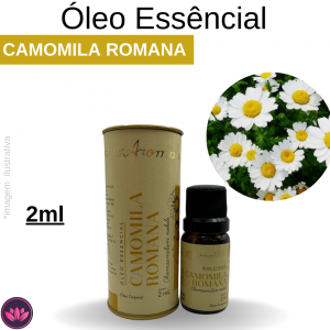 ÓLEO ESSENCIAL DE CAMOMILA 2 ML AROMALIFE
