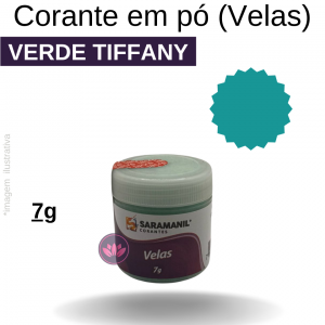 CORANTE EM PÓ TIFFANY 7 GRS (VELAS)