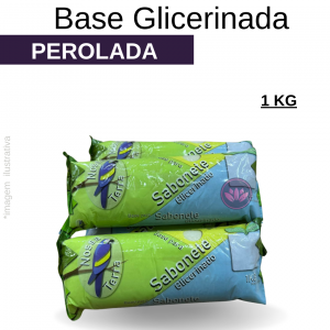 BASE DE GLICERINA PEROLADA NOSSA TERRA 1KG