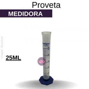 PROVETA PLÁSTICO AZUL 25 ML