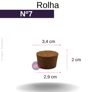 ROLHA N 7 33X28X20 POTE 40ML