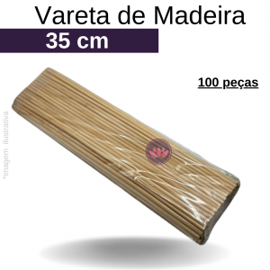VARETAS 35 CM P/ AROMATIZADOR 100 PÇS