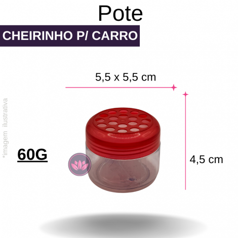 POTE CHEIRINHO CARRO 60 GRS