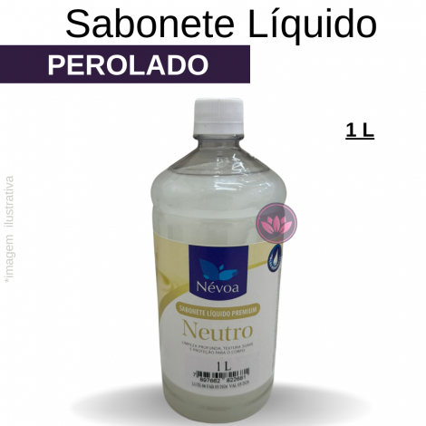 SABONETE LÍQUIDO NEVOA PEROLADO 1 LT