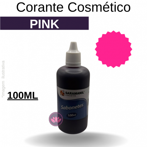 CORANTE COSMÉTICO PINK SARAMANIL 100 ML