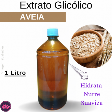 EXTRATO GLICÓLICO DE AVEIA 1 LITRO