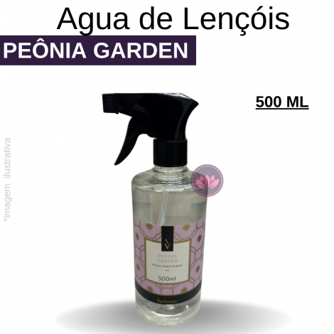 AGUA DE LENÇÓIS PEONIA GARDEN 500 ML VIA AROMA