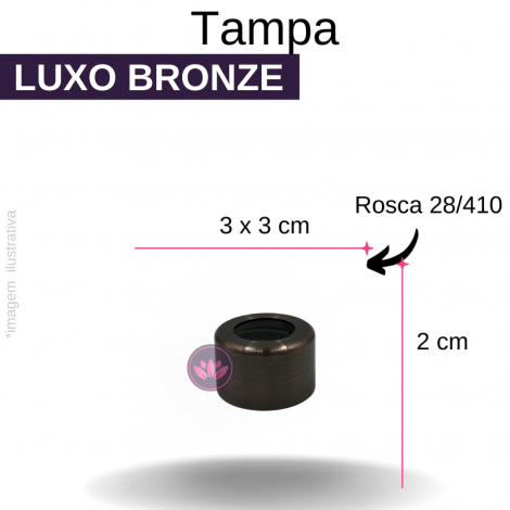 TAMPA LUXO B/28/410 BRONZE