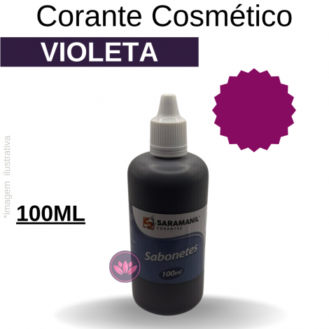 CORANTE COSMÉTICO VIOLETA SARAMANIL 100 ML