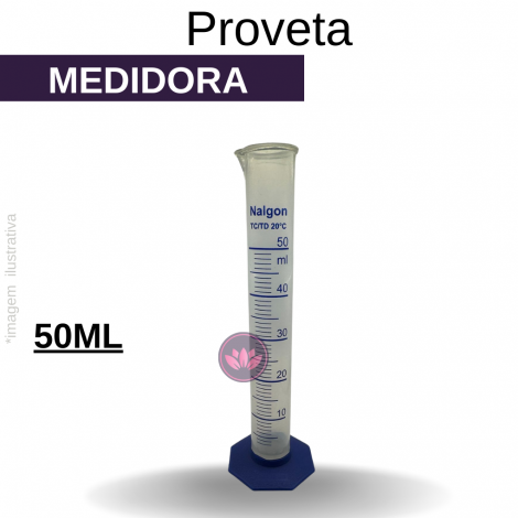 PROVETA PLÁSTICO AZUL 50 ML