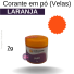 CORANTE EM PÓ LARANJA 7 GRS (VELAS)