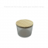 TAMPA MADEIRA PARA COPO 100ML (PATE)