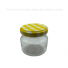 TAMPA METAL 58MM XADREZ AMARELO
