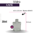VIDRO CAFE LISO 30 ML