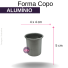 FORMA ALUMINIO COPO 4X5