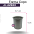 FORMA ALUMINIO COPO 5X6