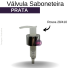 VALVULA B/28/410 SAB. PRATA BRILHO